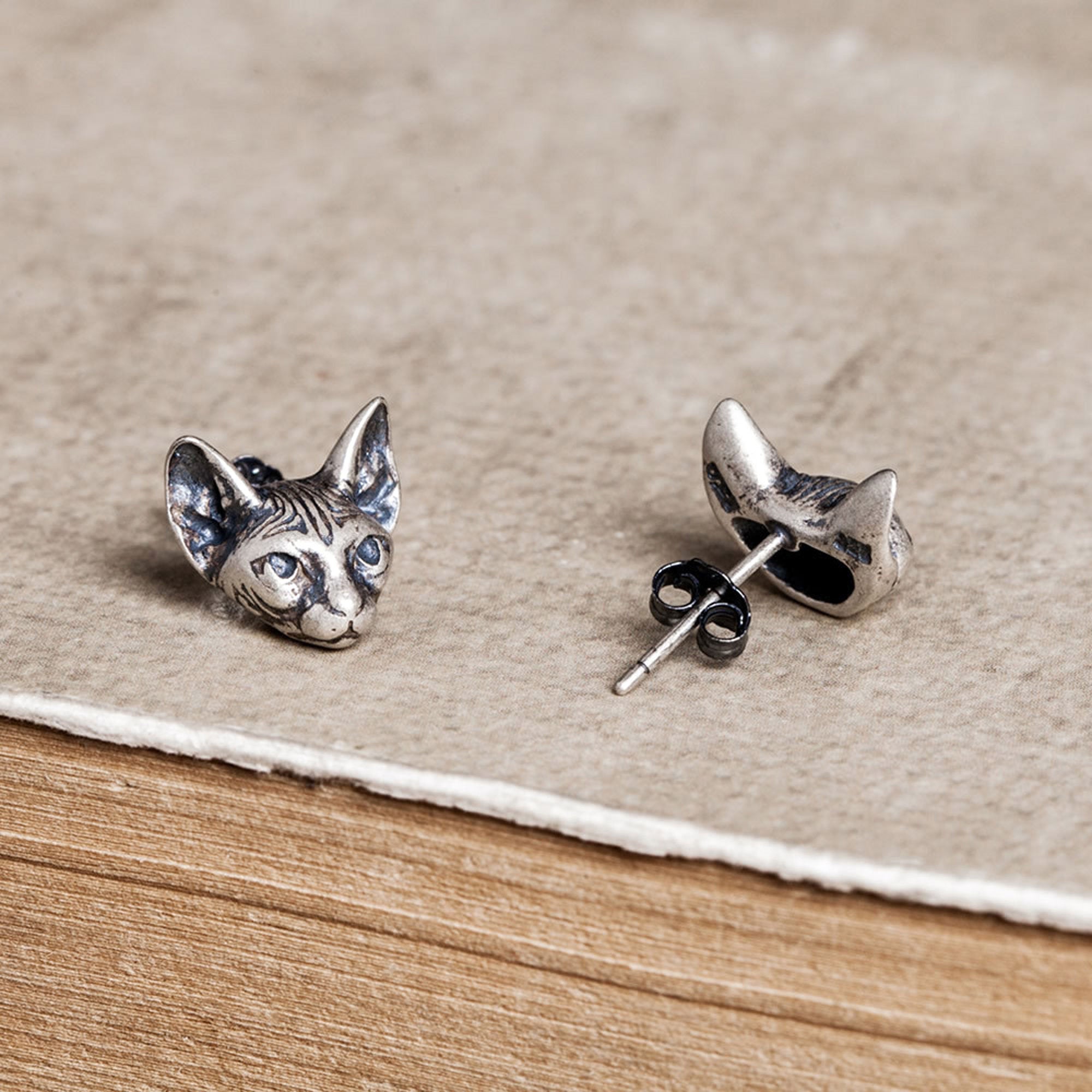SPHINX CAT EARRINGS