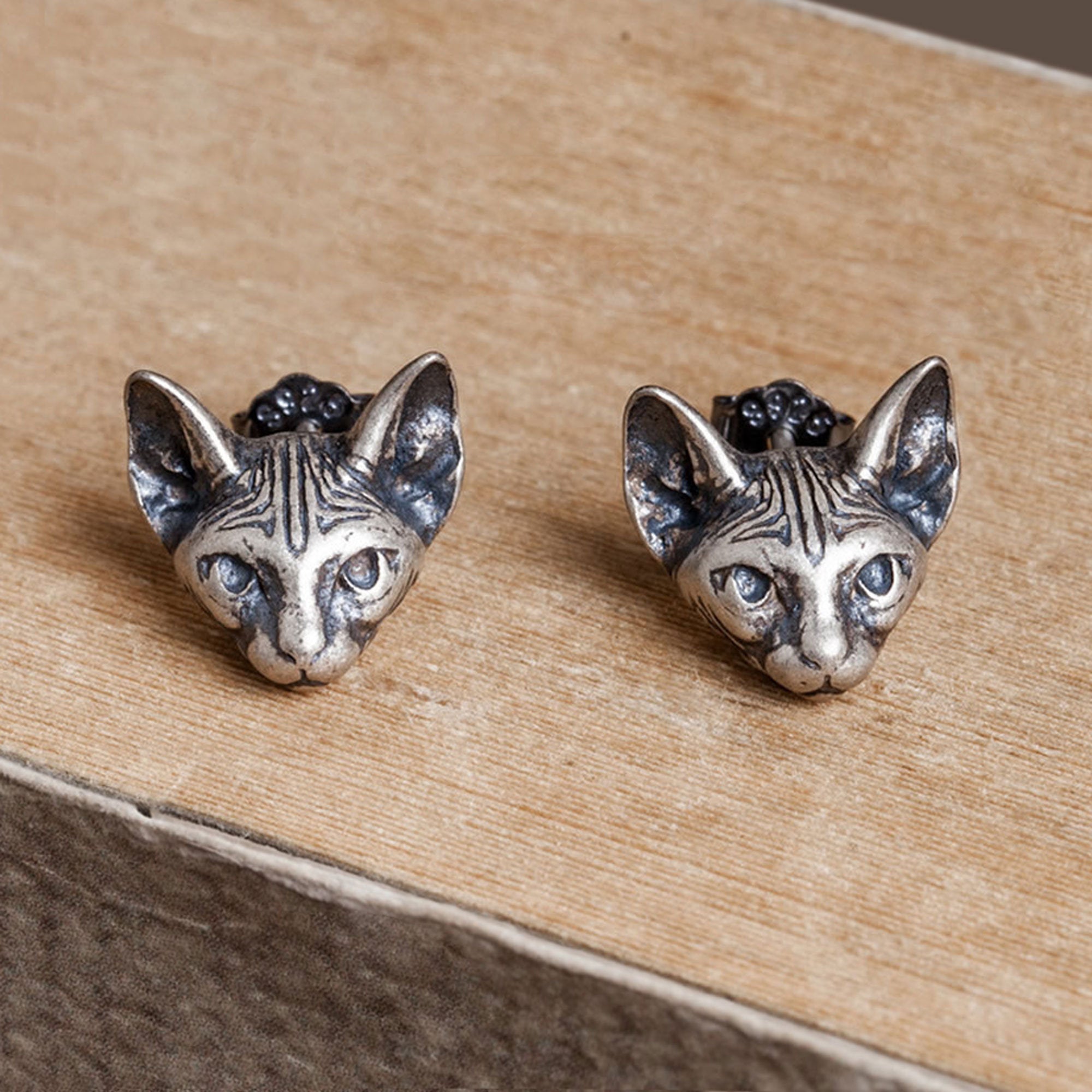 SPHINX CAT EARRINGS
