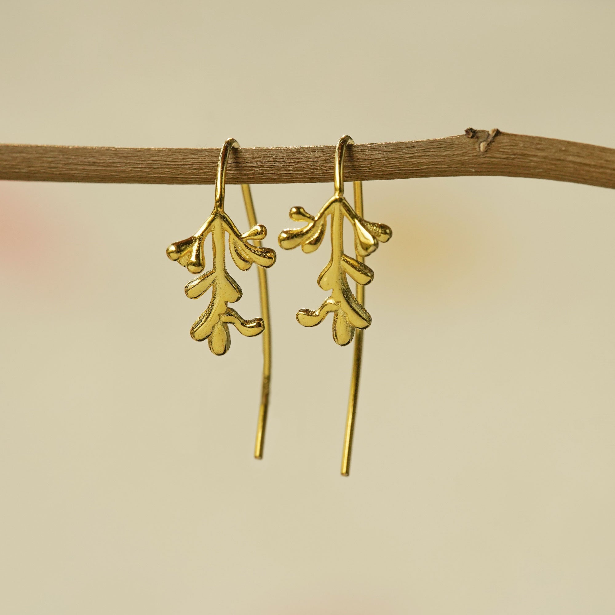 Olive Branch Earrings