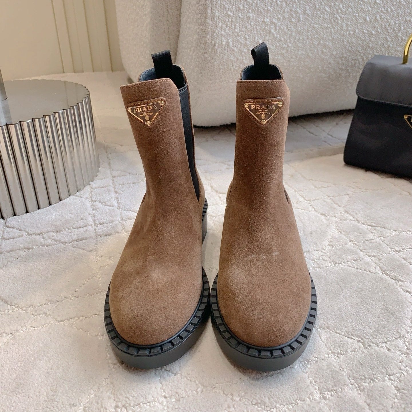 Pra 25 Boot Brown mix Black Suede 516926