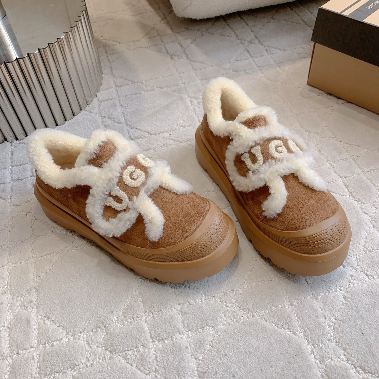 UGG Tazz Slipper Loafers Brown Suede and fleece 516903
